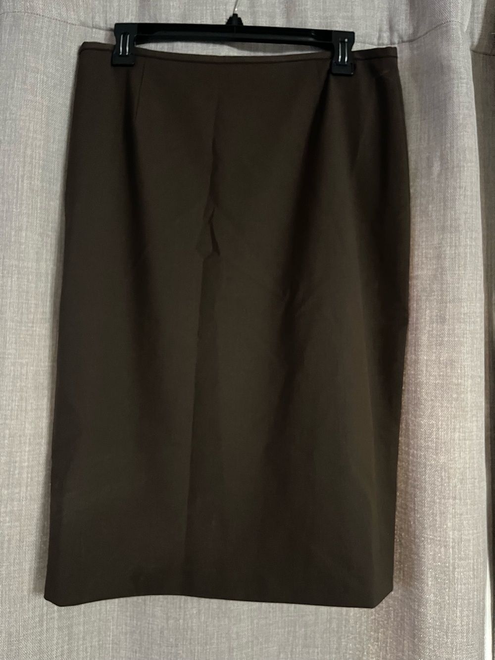 Lafayette 148 New York Dark Brown Pencil Skirt